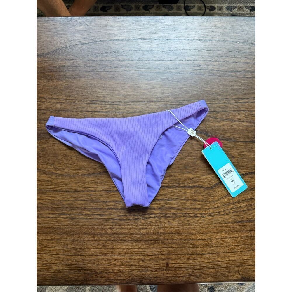 Purple Beach Bunny Small scrunch Butt Bikini Bottom ONLY